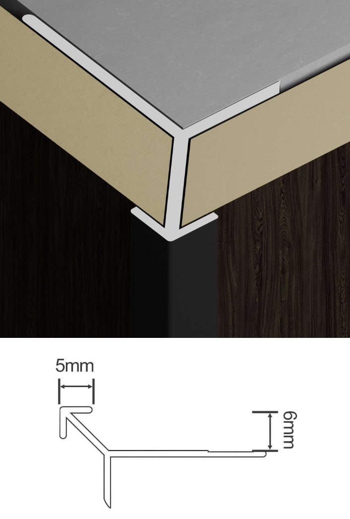 Соединительный наружный угловой 5 mm