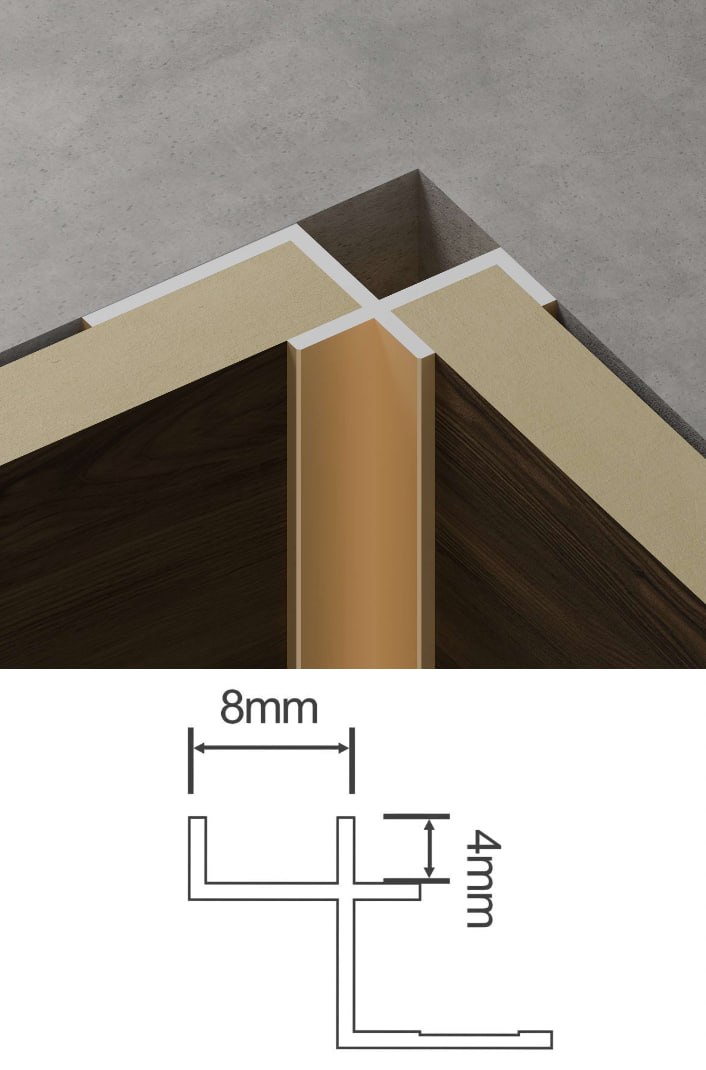 Внутренний угловой 8 mm