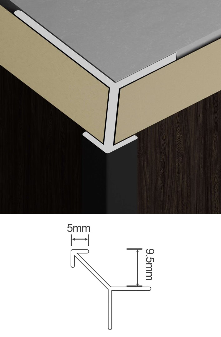 Соединительный наружний угловой 8 mm